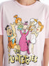 LC Waikiki Crew Neck Stone Age Printed Short Sleeve Women's T-Shirt